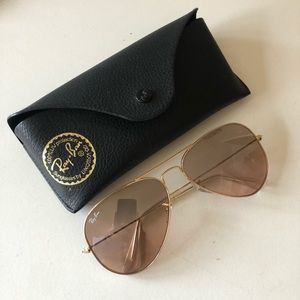 Ray-Ban aviator sunglasses